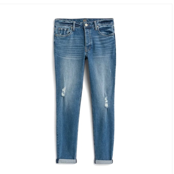 Slouchy boyfriend jeans, size 12 from Kut! - Picture 1 of 2
